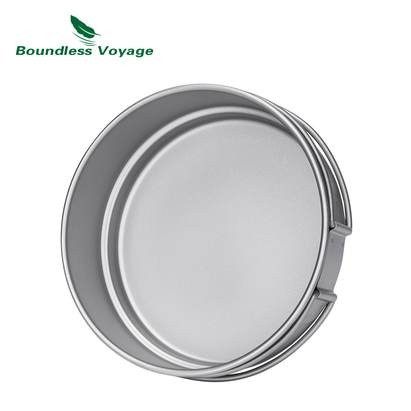 ชุดเครื่องครัวแคมป์ปิ้ง Boundl - Titanium Cooking Pot Pan Mess Kit บทวิจารณ์และราคา