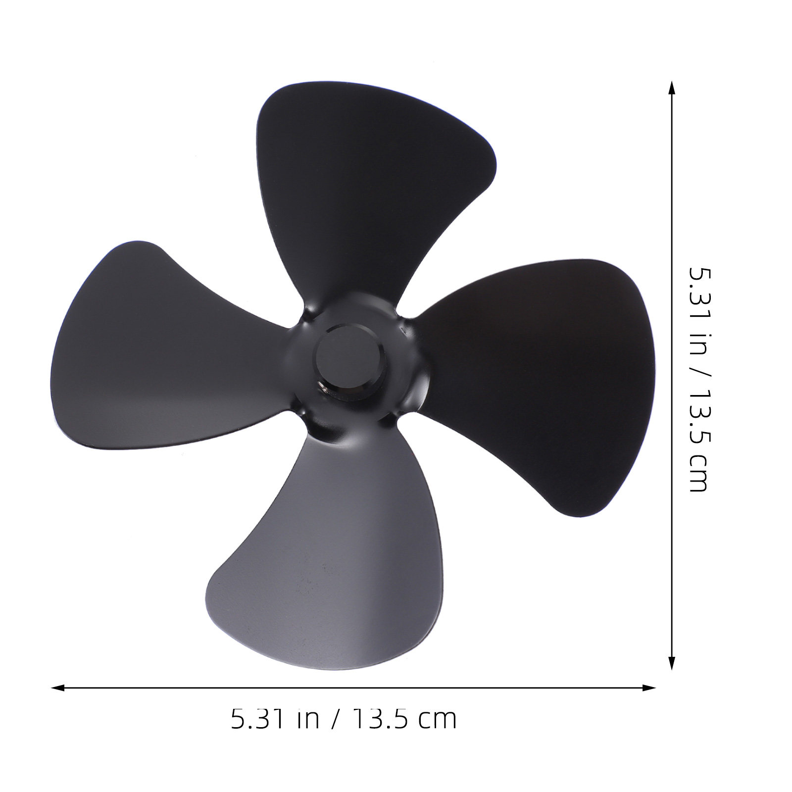 ใบพัดลมเตาผิงอะลูมิเนียมอัลลอย - Stove Fan Heat Powered 4 Blade บทวิจารณ์และราคา