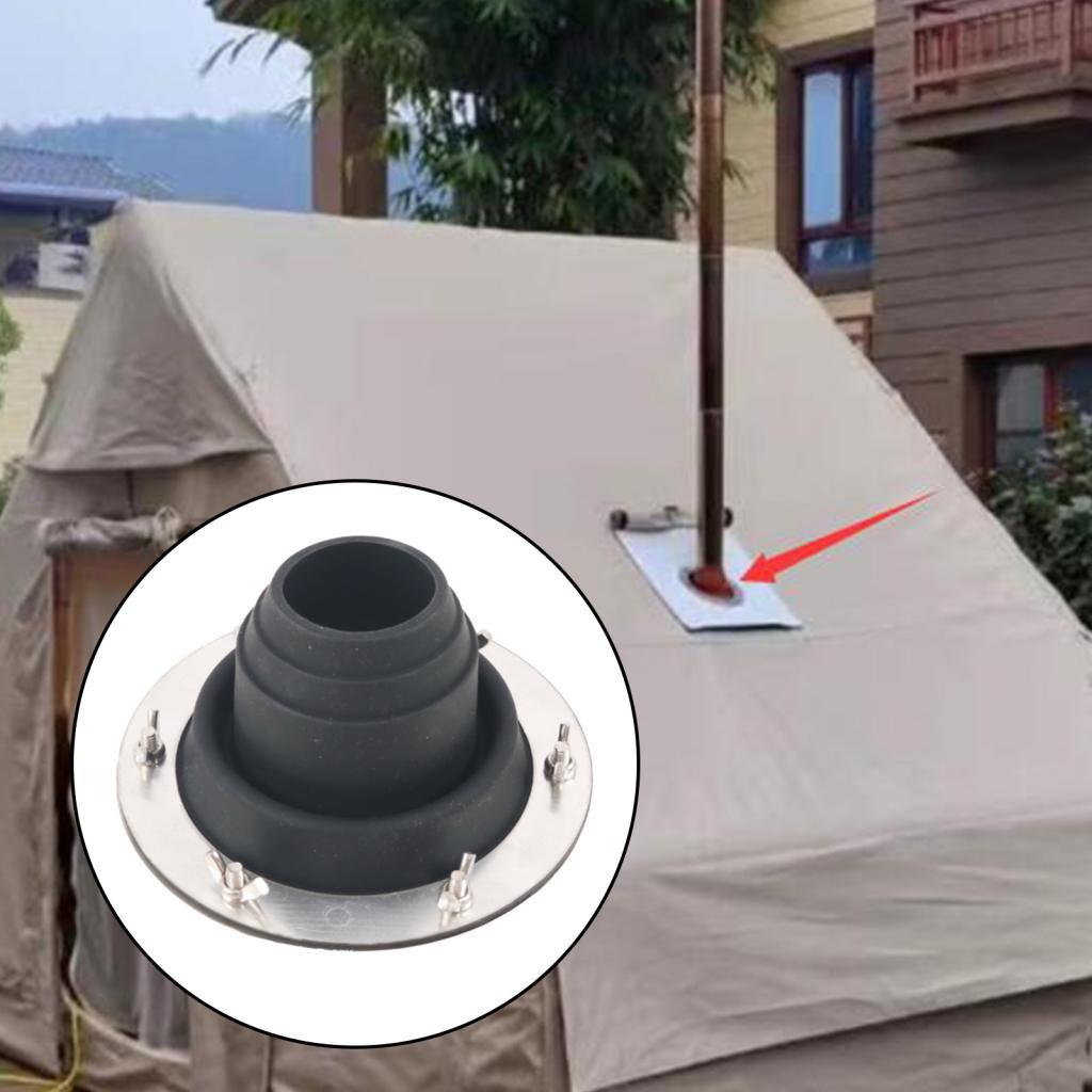 ช่องสำหรับเตาในเต็นท์แคมป์ปิ้ง - Fireproof Stove Jack Tent Silicone บทวิจารณ์และราคา