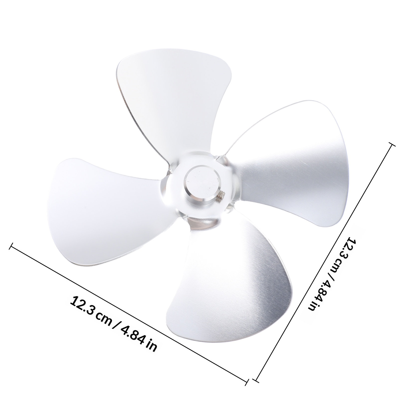 ใบพัดลมเตาอะลูมิเนียมอัลลอยด์ส - Stove Fan Heat Powered 4 Blade บทวิจารณ์และราคา