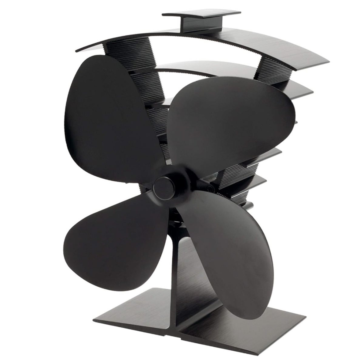 พัดลมเตาไม้ อลูมิเนียม ทนต่ออุ - Stove Fan Heat Powered 4 Blade บทวิจารณ์และราคา
