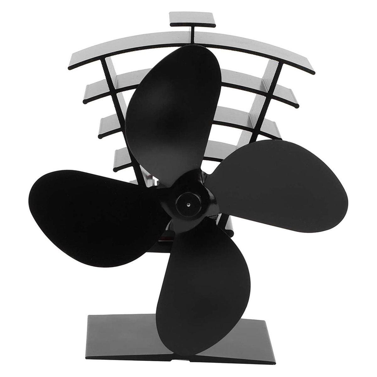 พัดลมเตาไม้ อลูมิเนียม ทนต่ออุ - Stove Fan Heat Powered 4 Blade บทวิจารณ์และราคา
