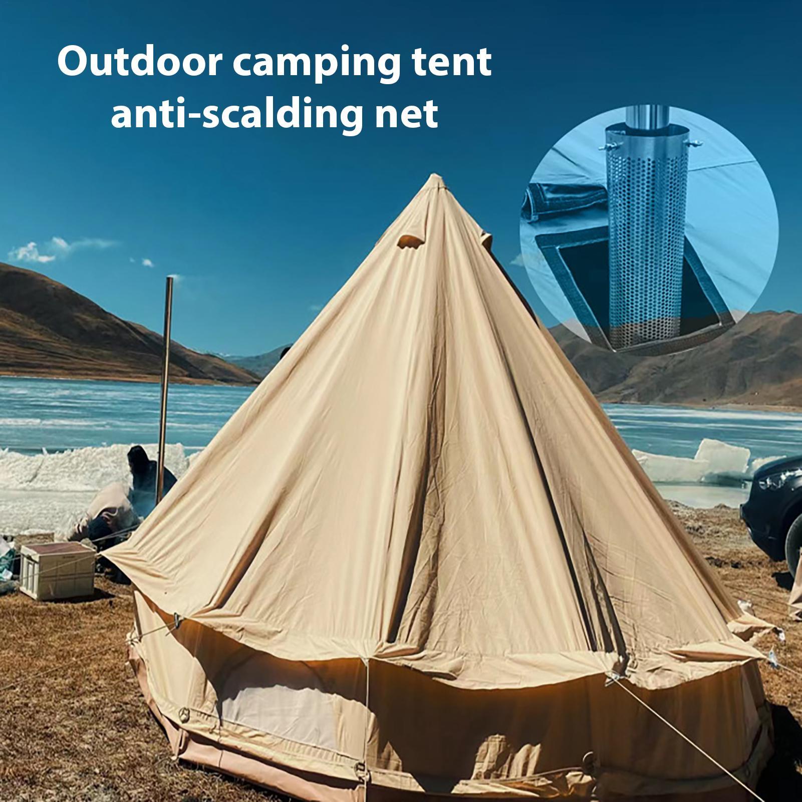 แผ่นกันความร้อนสำหรับปล่องเตาไ - Hot Tent Wood Stove With Chimney Pipe บทวิจารณ์และราคา