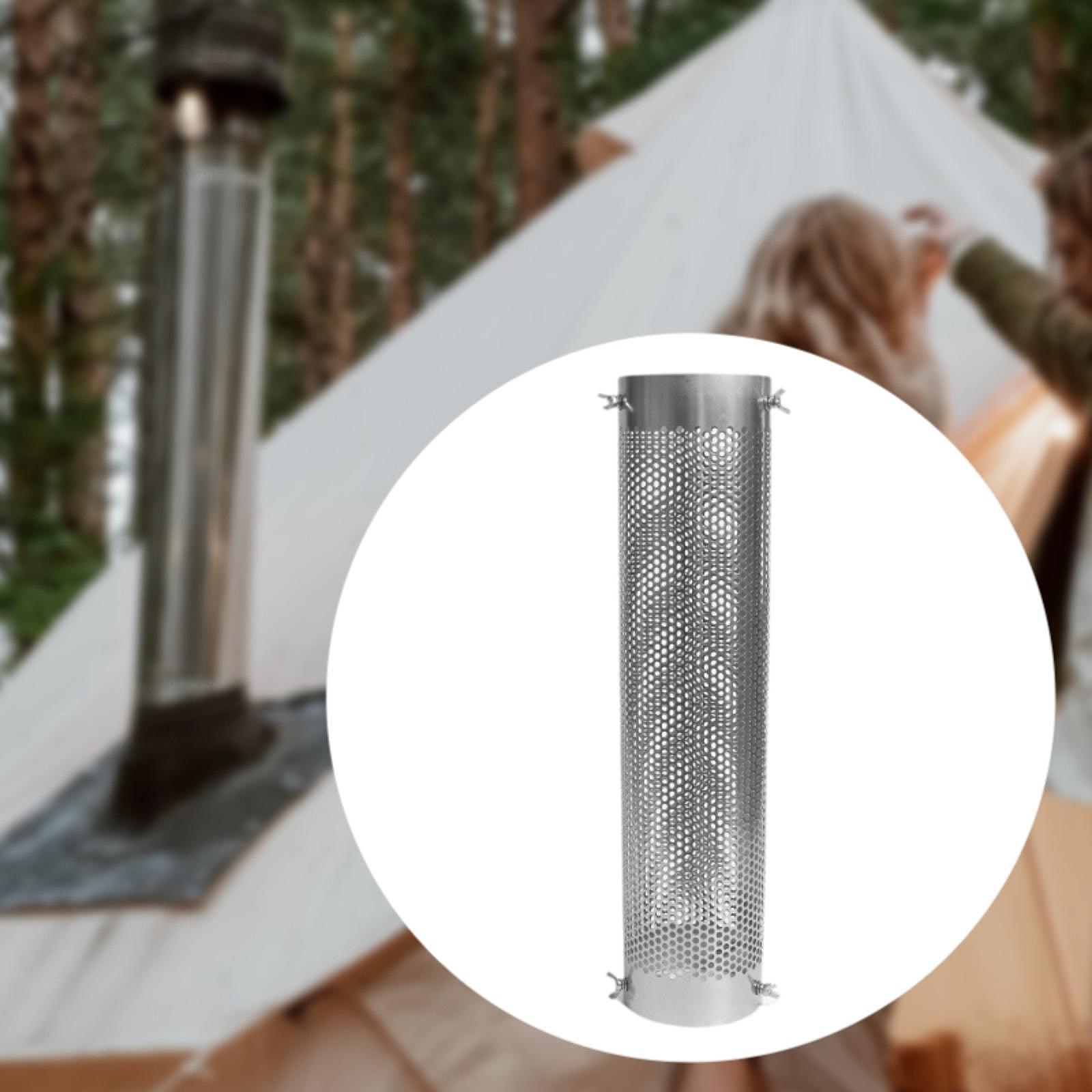 เต็นท์ Chimney PIPE Chimney GU - Tent Stove Pipe Spark Arrestor Cap บทวิจารณ์และราคา