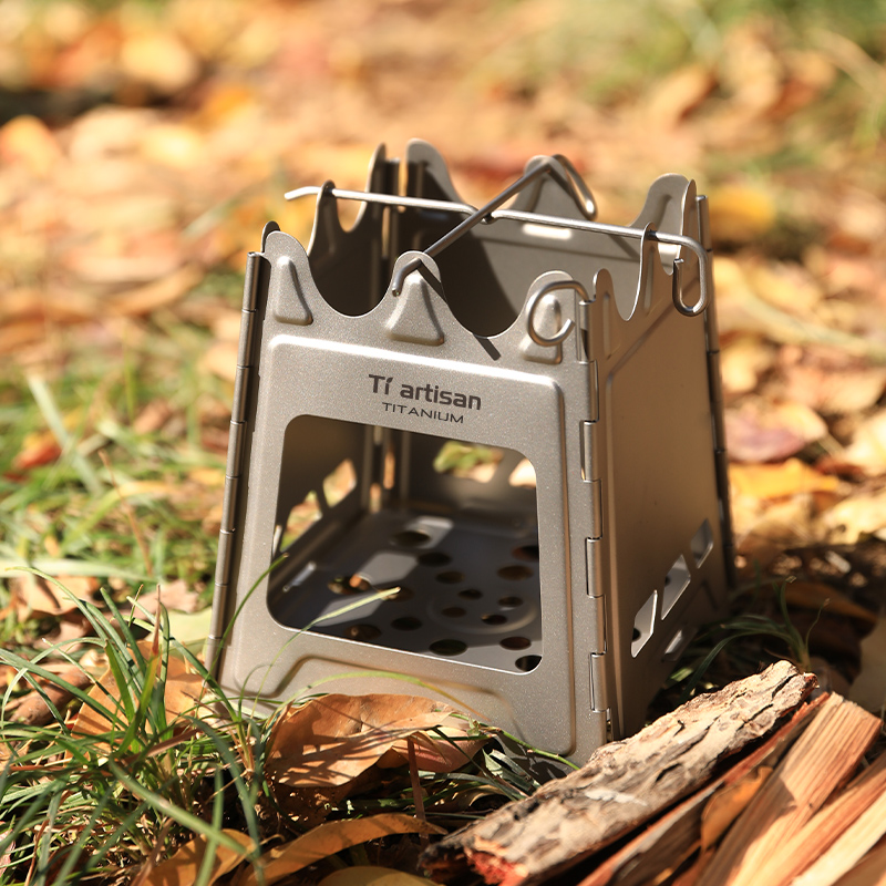 Tiartisan เตาไม้ไทเทเนียมบริสุ - Titanium Folding Wood Stove Tent บทวิจารณ์และราคา