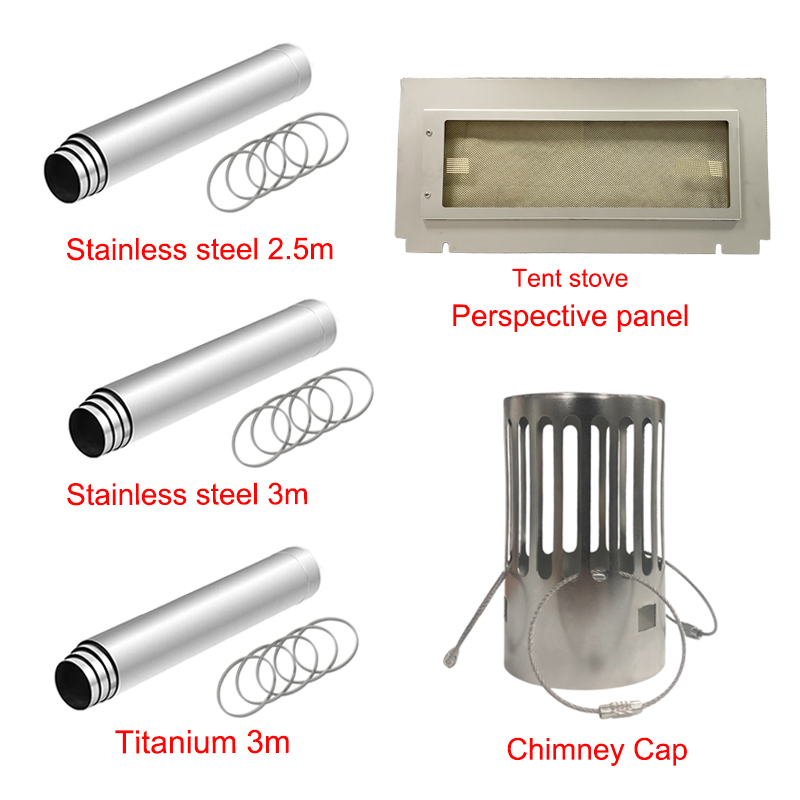 ฝาครอบปล่องเตาไม้สำหรับตั้งแคม - Tent Stove Pipe Spark Arrestor Cap บทวิจารณ์และราคา