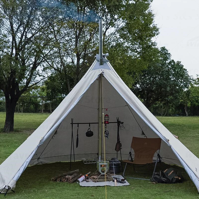 ฝาครอบปล่องเตาไม้สำหรับตั้งแคม - Tent Stove Pipe Spark Arrestor Cap บทวิจารณ์และราคา