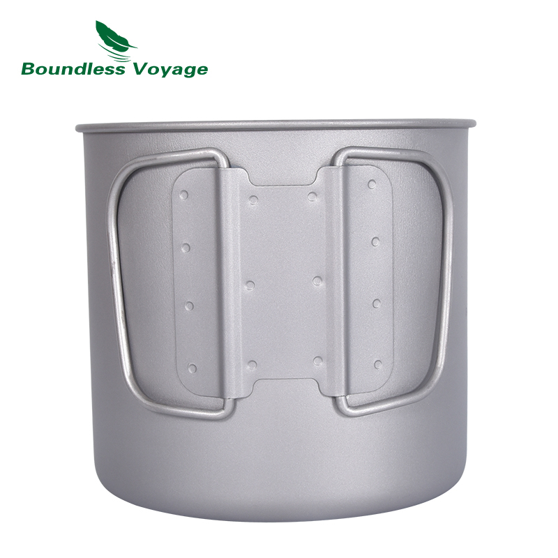 ชุดอุปกรณ์ทำอาหารสำหรับแคมป์ปิ - Titanium Cooking Pot Pan Mess Kit บทวิจารณ์และราคา