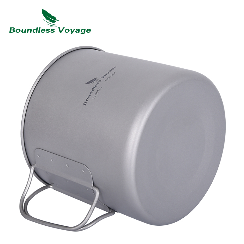 ชุดอุปกรณ์ทำอาหารสำหรับแคมป์ปิ - Titanium Cooking Pot Pan Mess Kit บทวิจารณ์และราคา