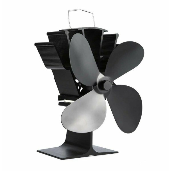 พัดลมเตาแบบใช้ความร้อน 4 ใบพัด - Stove Fan Heat Powered 4 Blade บทวิจารณ์และราคา