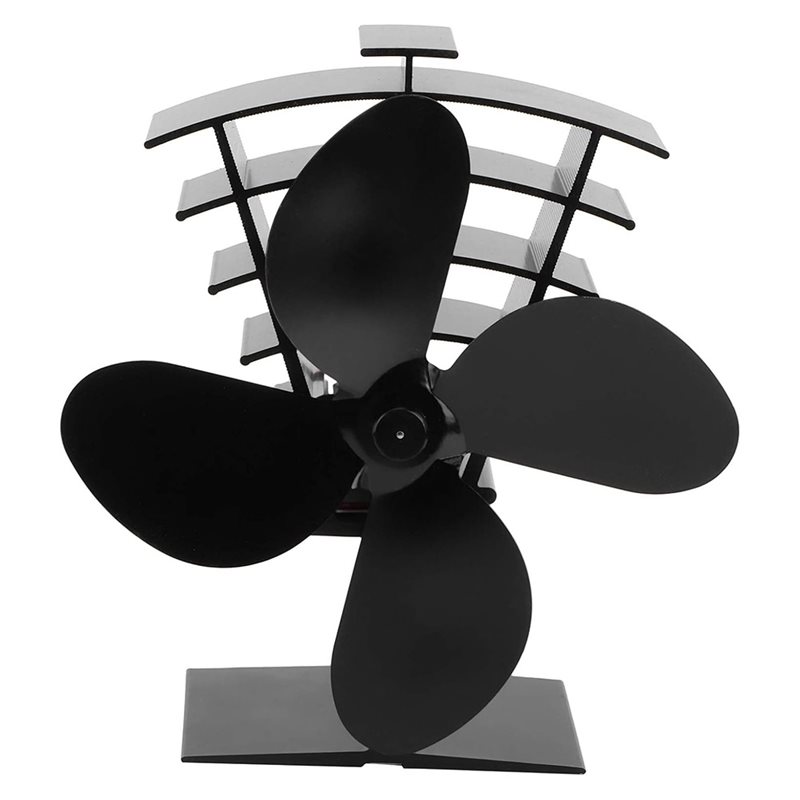NEWAA73 ขาตั้งพัดลมเตาไม้อลูมิ - Stove Fan Heat Powered 4 Blade บทวิจารณ์และราคา