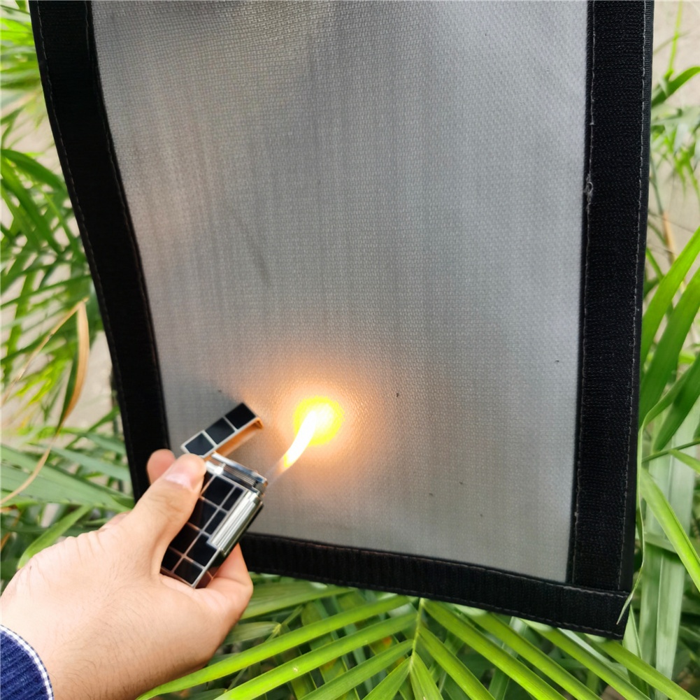 แผ่นกันความร้อน ทนไฟ สำหรับท่อ - Camping Wood Stove Heat Shield Mat บทวิจารณ์และราคา