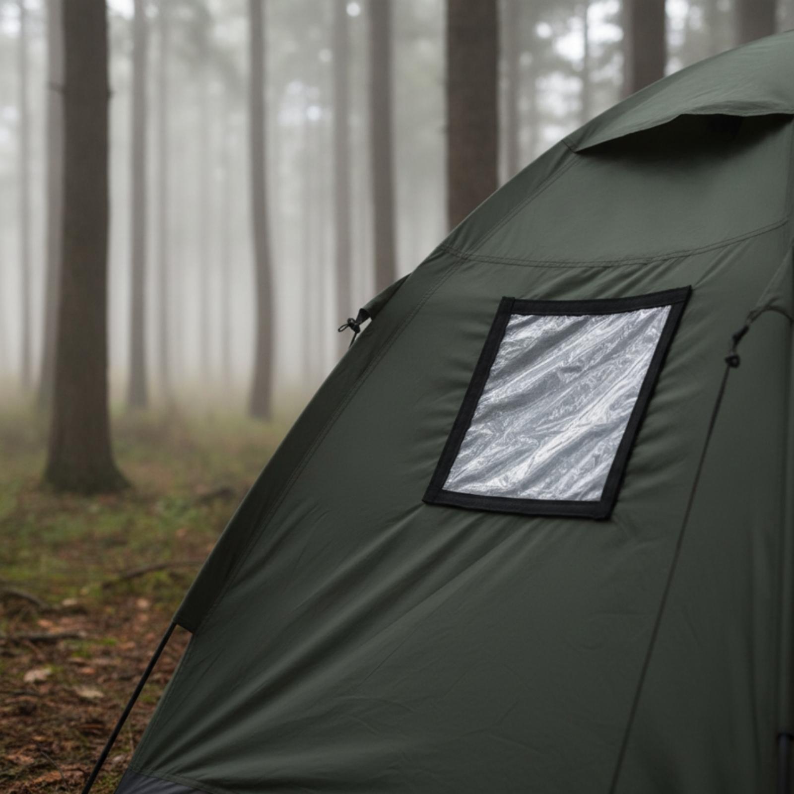 แผ่นกันความร้อนท่อเตาแคมป์ปิ้ง - Camping Wood Stove Heat Shield Mat บทวิจารณ์และราคา
