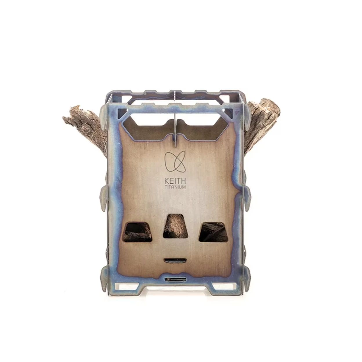 เตาไม้พกพา KEITH Ti2201 ทำจากโ - Ultralight Titanium Wood Stove Backpack บทวิจารณ์และราคา