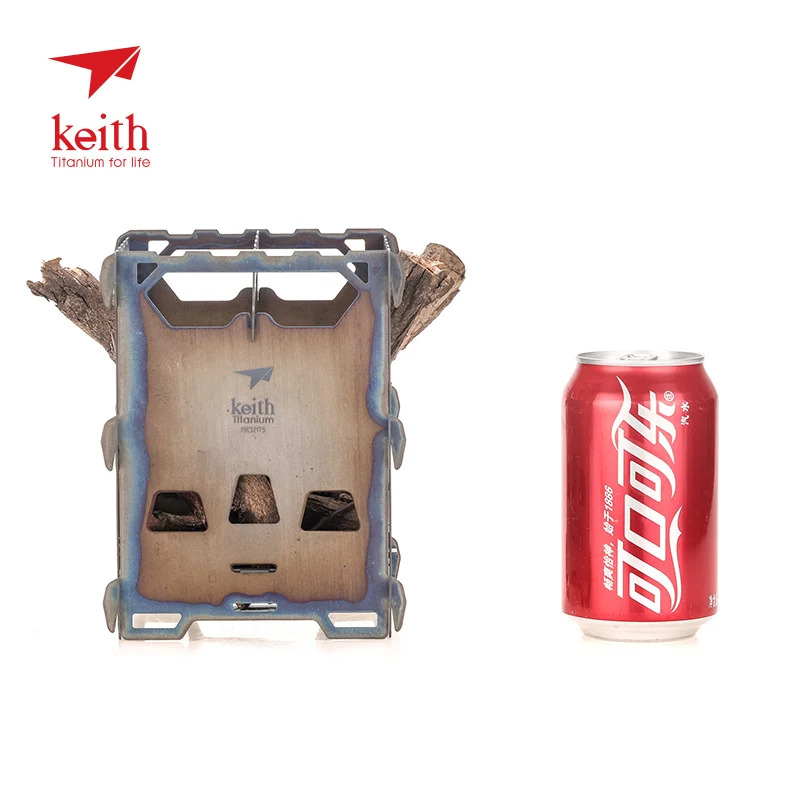 เตาไม้พกพาสำหรับตั้งแคมป์กลางแ - Ultralight Titanium Wood Stove Backpack บทวิจารณ์และราคา