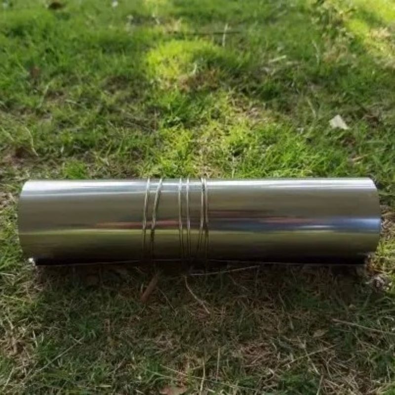 ท่อเตาเต็นท์ไทเทเนียมท่อเตาไม้ - Hot Tent Wood Stove With Chimney Pipe บทวิจารณ์และราคา