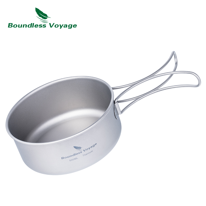 ชุดหม้อกระทะไทเทเนียมสำหรับตั้ - Titanium Cooking Pot Pan Mess Kit บทวิจารณ์และราคา