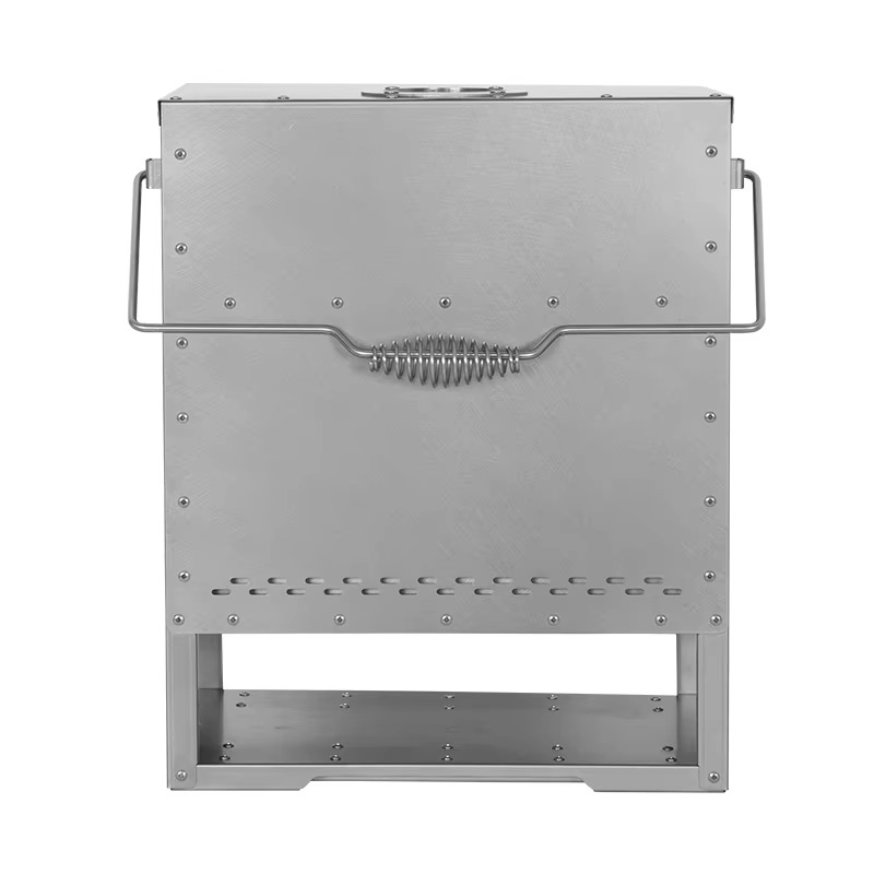 เตาเผาไม้แบบพกพาสำหรับตั้งแคมป - Titanium Wood Stove Glass Window บทวิจารณ์และราคา