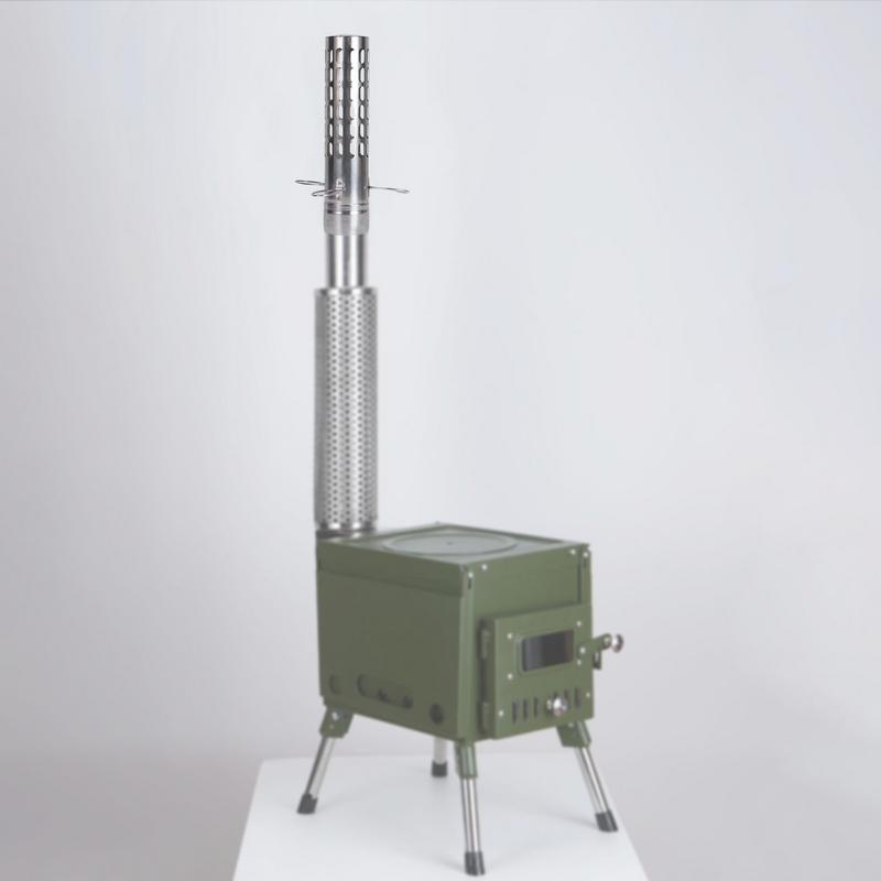 เต็นท์เตา Chimney ท่อสแตนเลสเต - Tent Stove Pipe Spark Arrestor Cap บทวิจารณ์และราคา